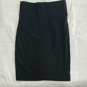 Elegant Black Pencil Skirt